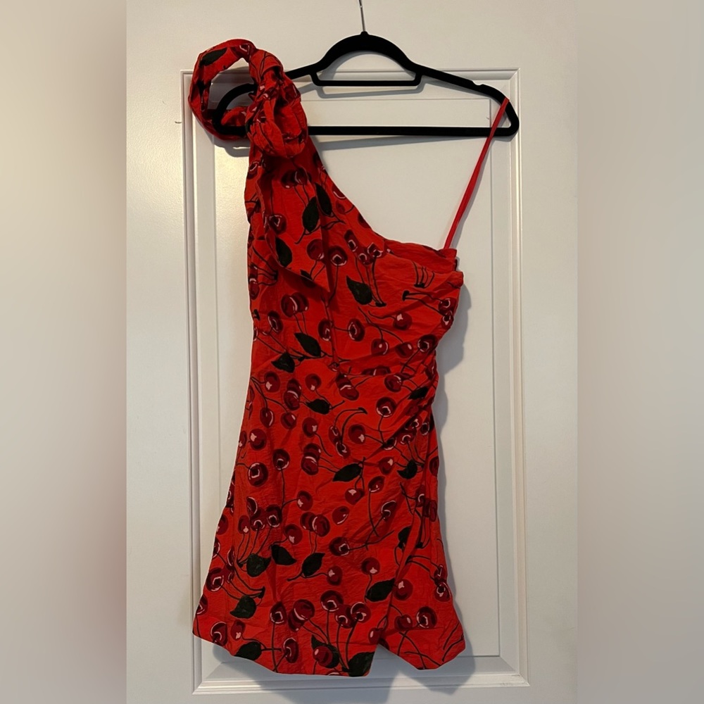 Anthropologie Cherry Dress